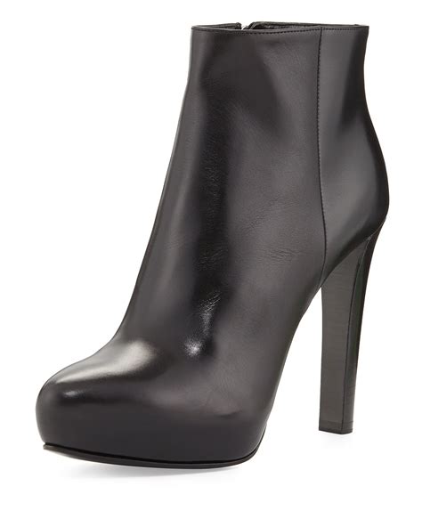 prada leather high heels|prada high heel ankle boots.